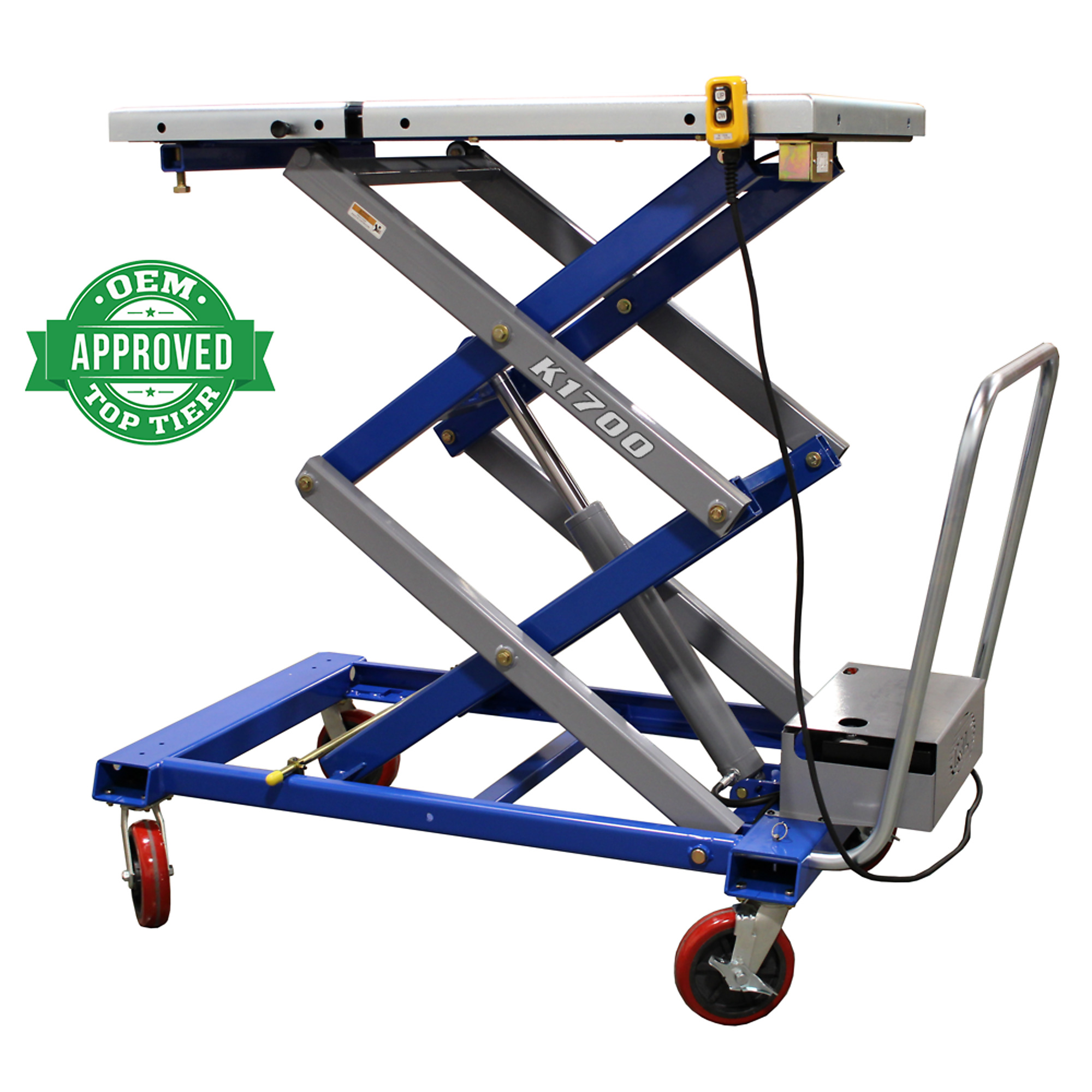 K&L Supply K1700 Powertrain Lift, 2,400-Lb. Capacity